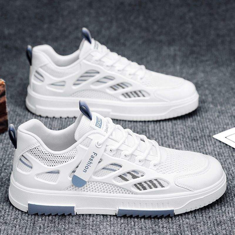 2025 new spring and autumn breathable student net surface sports all casual board shoes small white shoes tide shoes