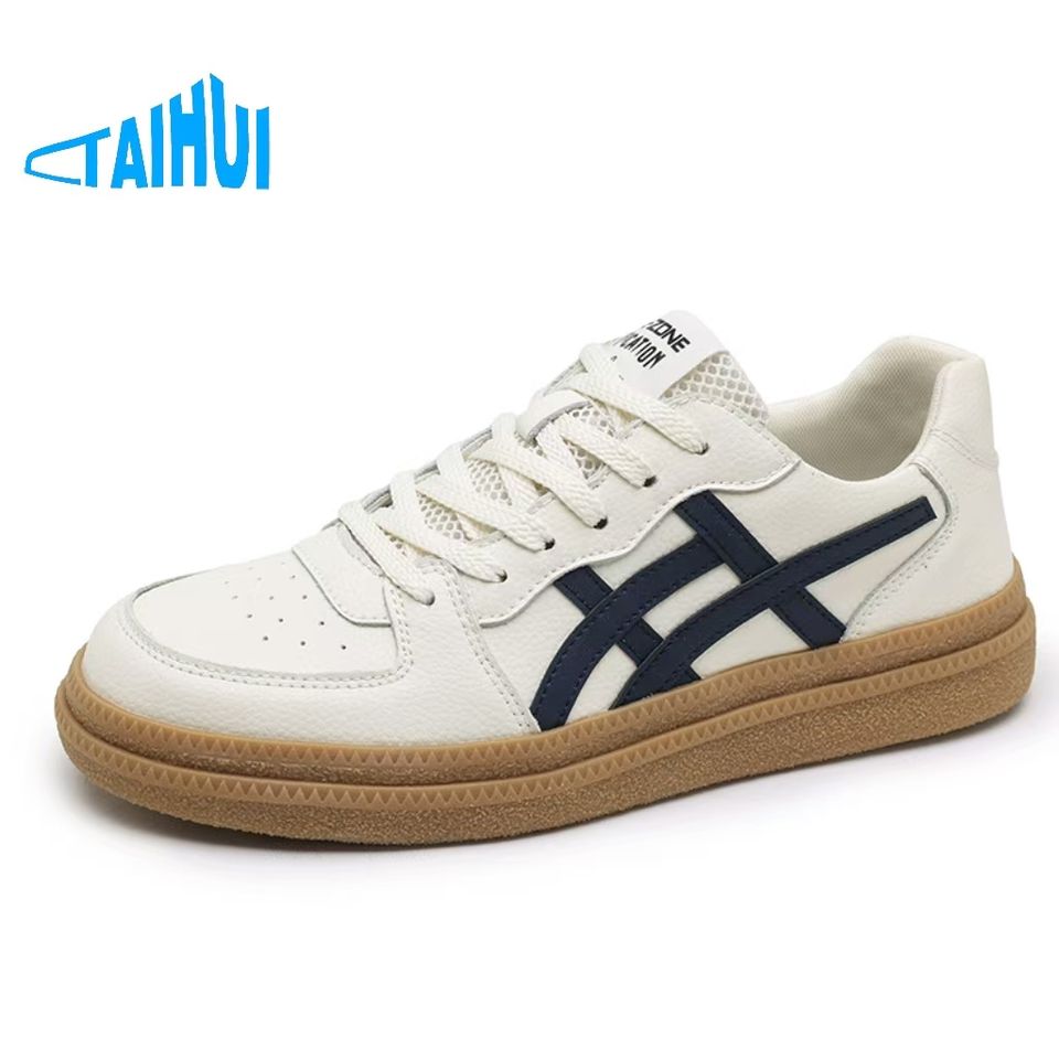Men's Casual Trendy Sports Shoes Vintage Mesh Breathable and Odor Proof Spring Autumn Winter Lace-Up and Slip-On Styles